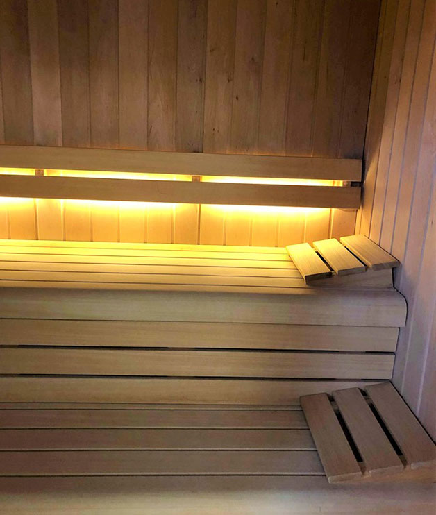 sauna finlandais